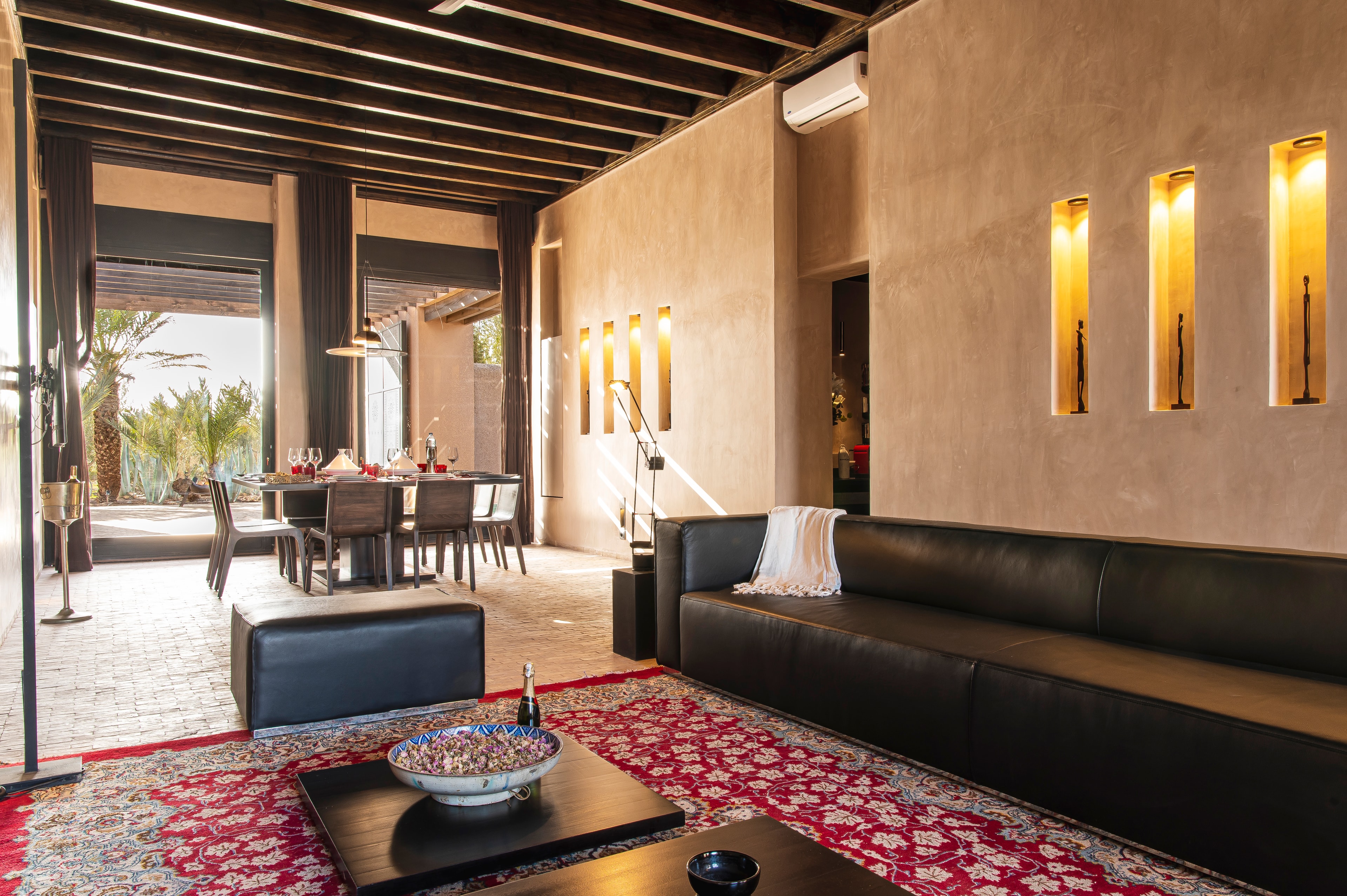 Villa Tigrit refined Moroccan-inspired living space